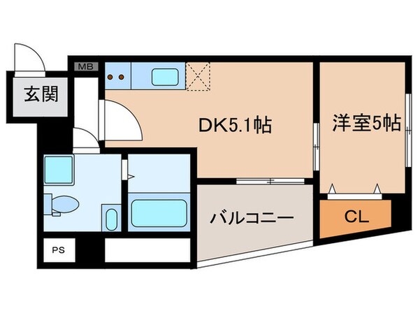 セレニテ04の物件間取画像